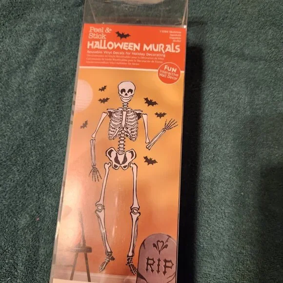 Two Self-Stick Halloween Mural Kits -  NWT - Picture 5 of 7